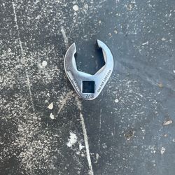 Snap-on 3/8" Drive 6-Point SAE 7/8" Flank Drive® Flare Nut Crowfoot Wrench