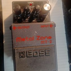 Boss Metal Zone Guitar Pedal