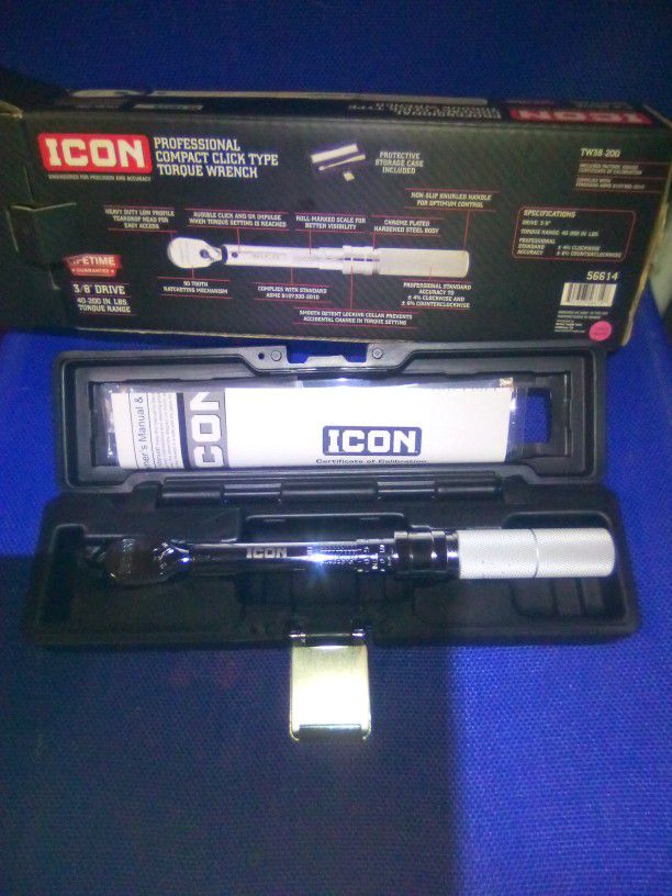 Professional Compact Click Type Torque Wrench 