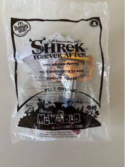 Vintage Shrek Wooden Pinocchio