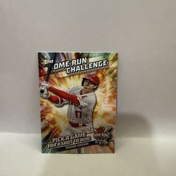 Topps 2024 Series 1 Home Run Challenge Shohei Ohtani #HRC-1 Angels Baseball Card