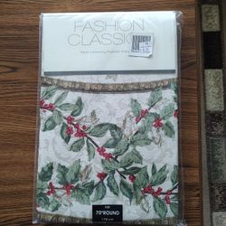 70inches ROUND TABLECLOTH 