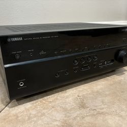 Yamaha RX Receiver with Onkyo Speakers 