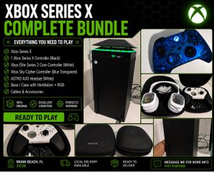 Xbox Series X Complete Bundle with Controllers and Headset