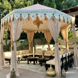 Moroccan Indian Authentic Canopy Pavillon Tent Rentals
