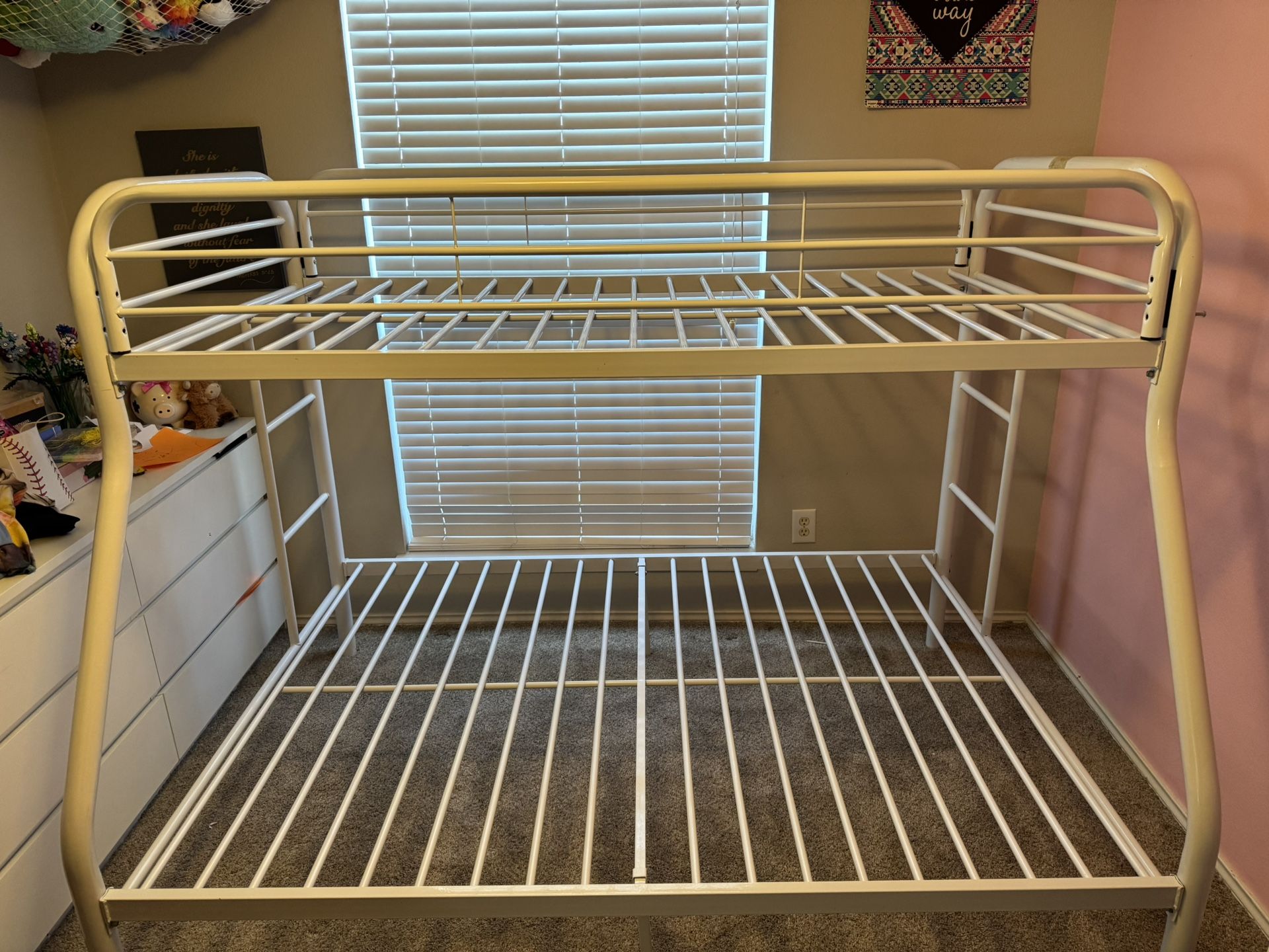 Twin over Full Metal Bunk Bed
