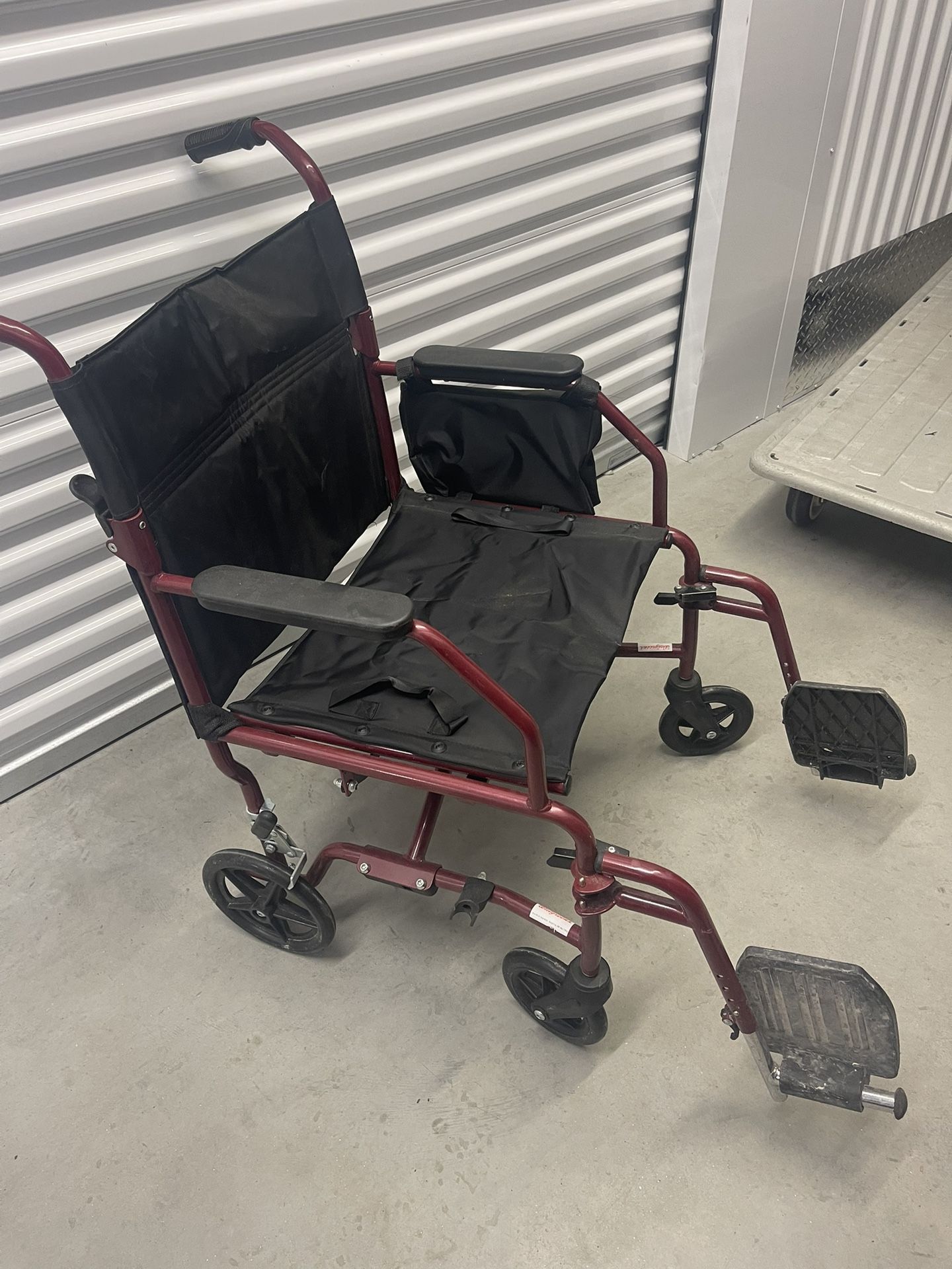 Folding Transport Chair