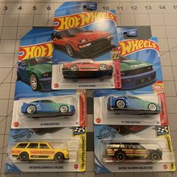Hot Wheels - Datsun / Mustang / Supra 