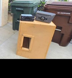 Boom box & 2 radios