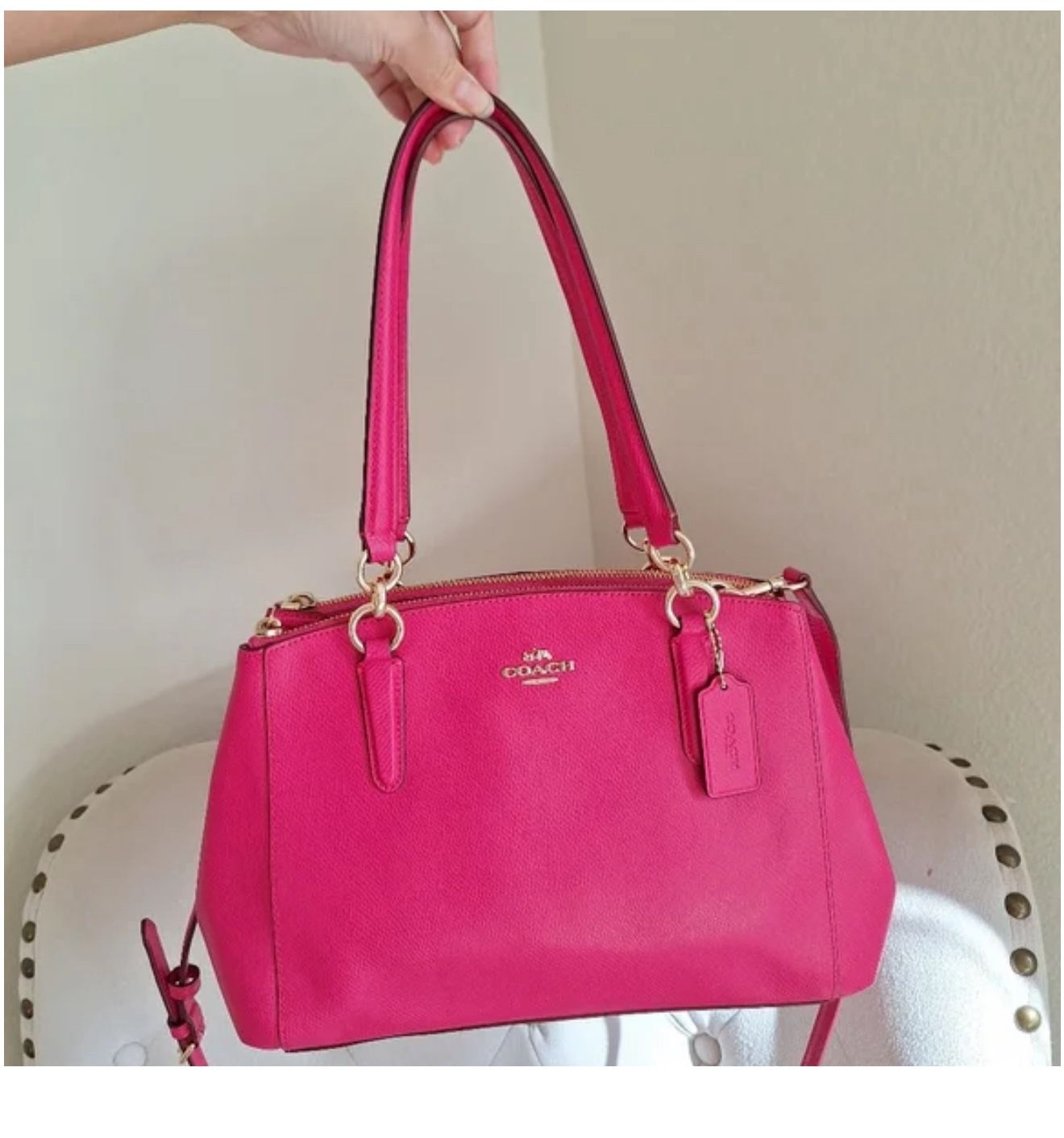 Pink Coach Purse