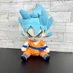 Dragon Ball Super Z Super Saiyan Blue SSGSS Goku Plush Official Great Eastern