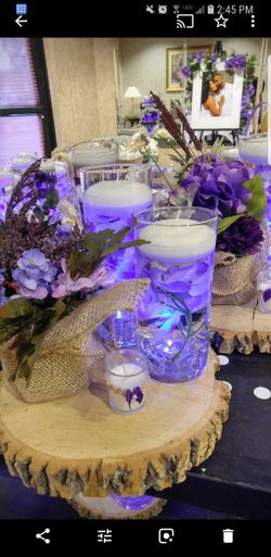 Decorations for birthday parties weddings etc