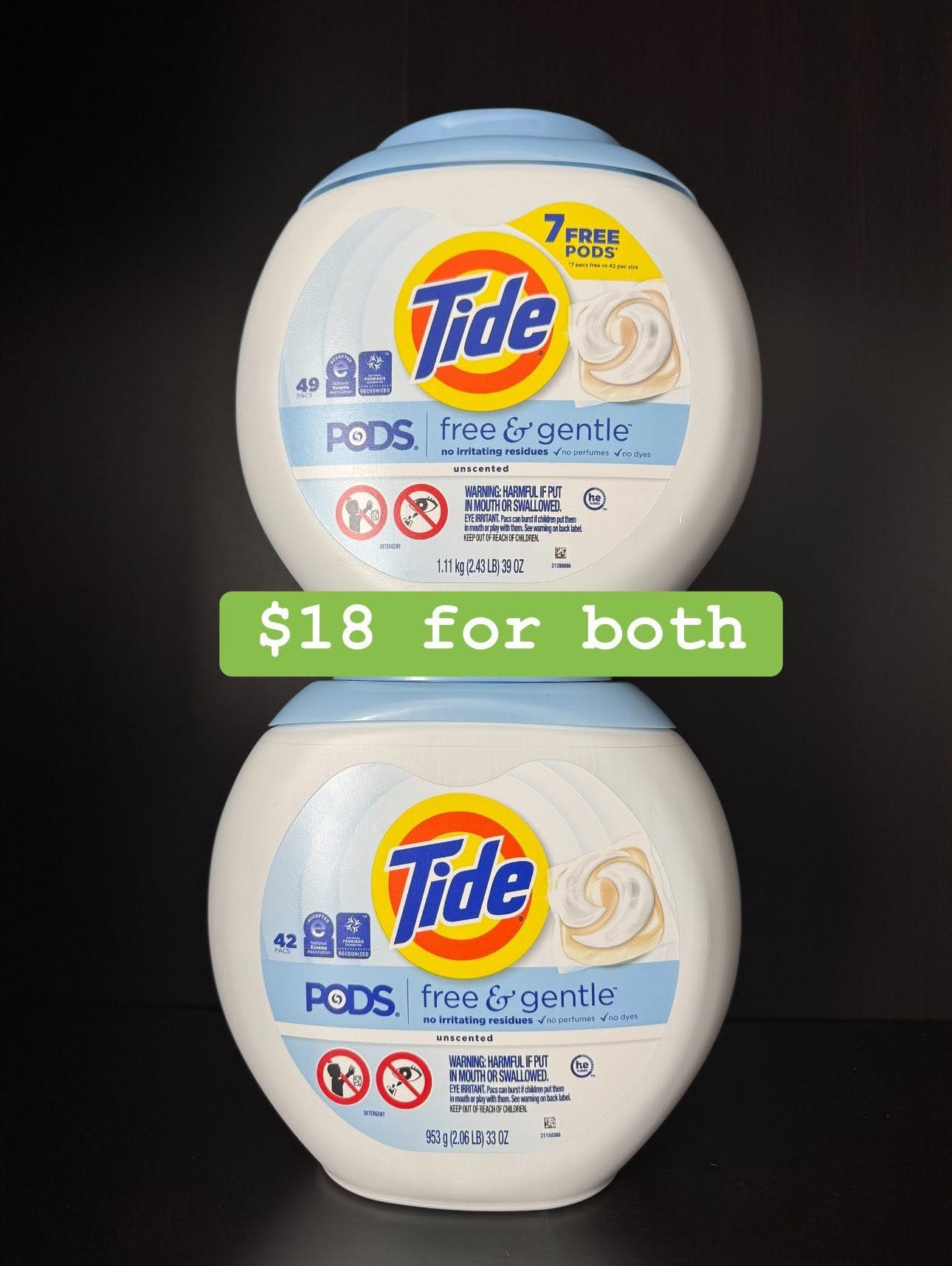 Tide Free & Gentle Bundle