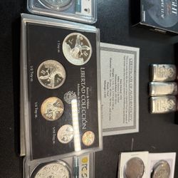 1992  Silver Proof Libertad Set In The Original Government Package 