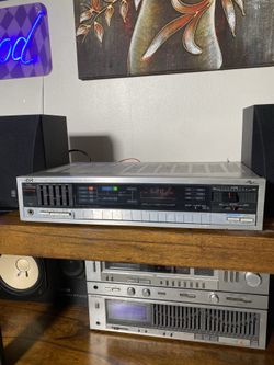 Vintage 1985 JVC R-X220 Digital Synthesizer Stereo Receiver – Pure 80s Analog Magic with Built-in 5-Band EQ!