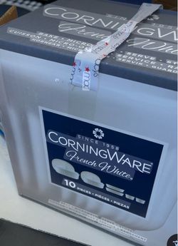 CorningWare French White 10-Piece Set