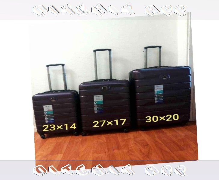 small address Space Smart Case Set 3 Piece Expandable Solution