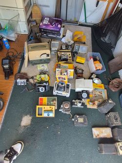 Antique camera collection