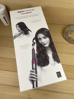 Dyson Air wrap Pink Long Set 