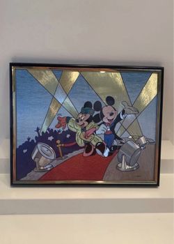 Mickey and Minnie Mouse Frame