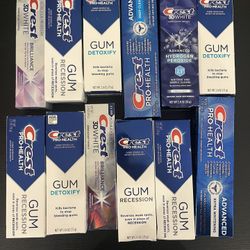 Crest Toothpaste Bundle $30