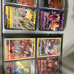 Pokémon cards + binder