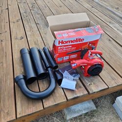 Homelite 2Cycle 26cc Gas Blower/Vac