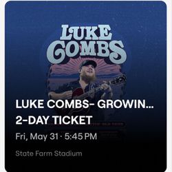 Luke Combs - Growin’ Up and Gettin’ Old Tour