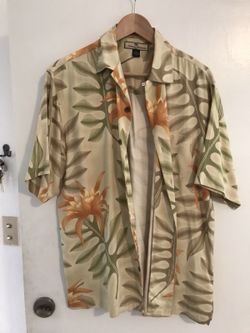 Tommy Bahama Silk Hawaiian Shirt