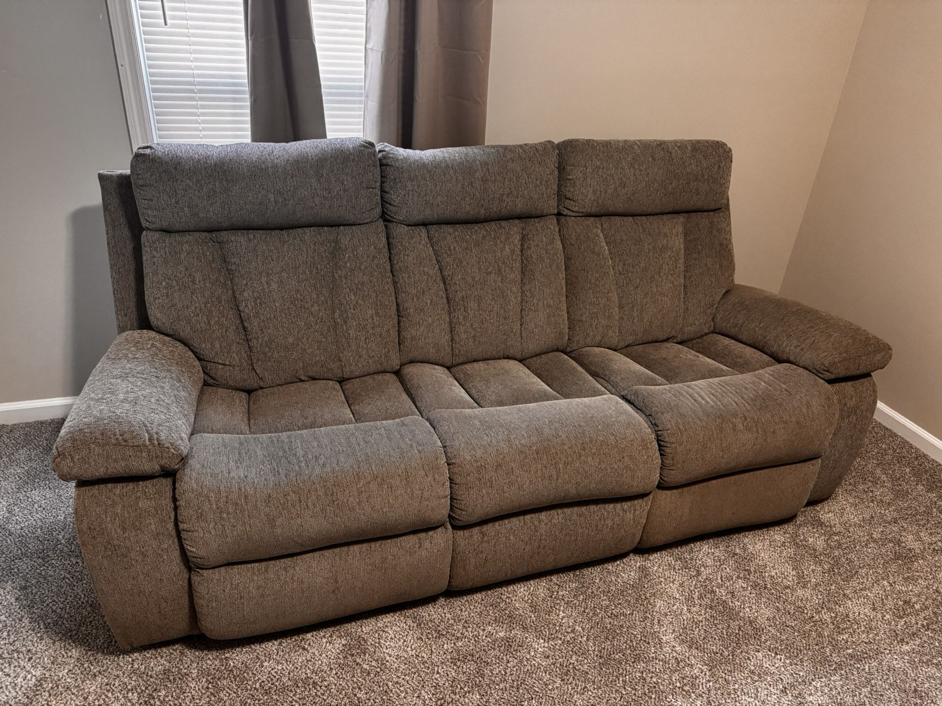 Reclining Three Seat Sofa