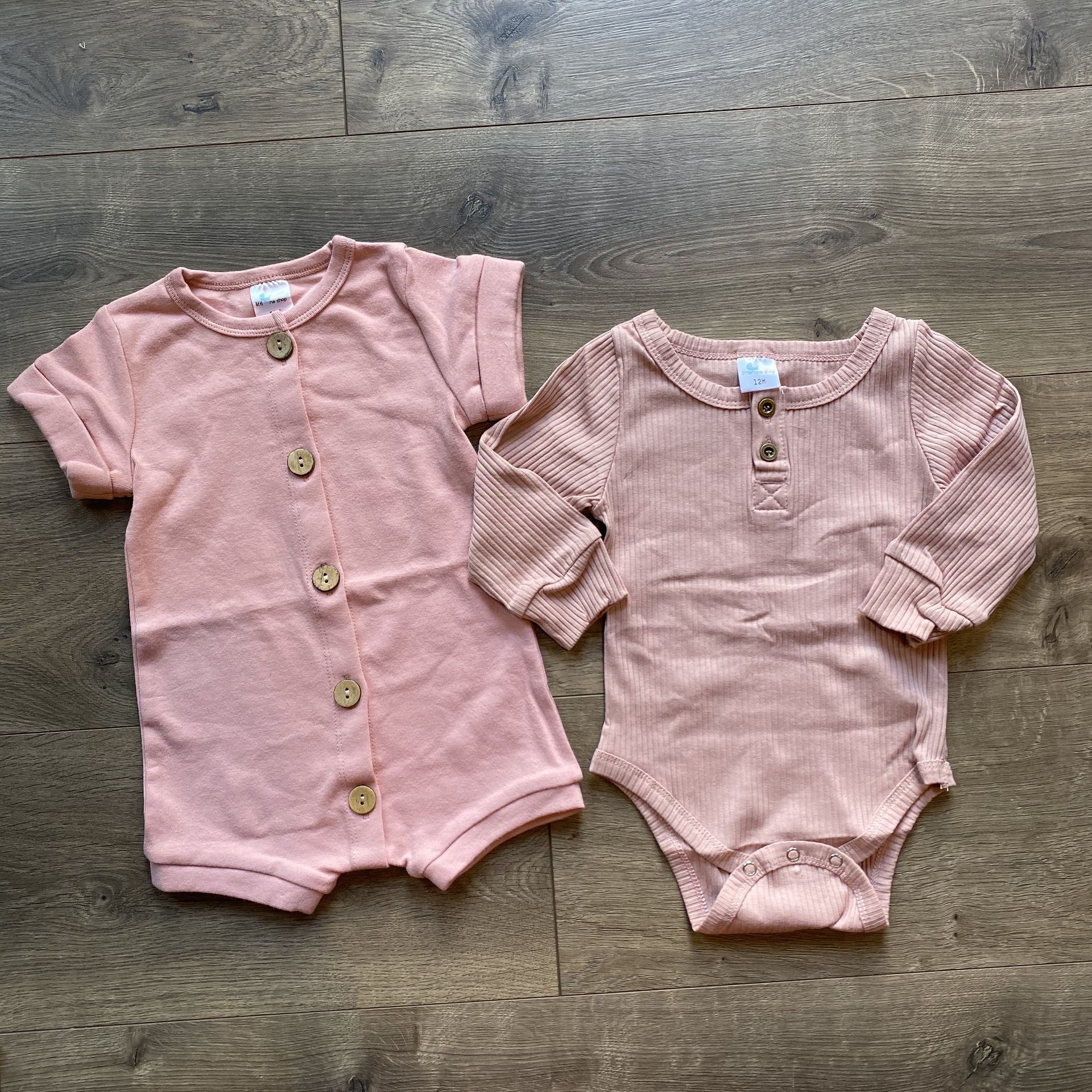 Little One Shop Baby Girl 12M Onesies