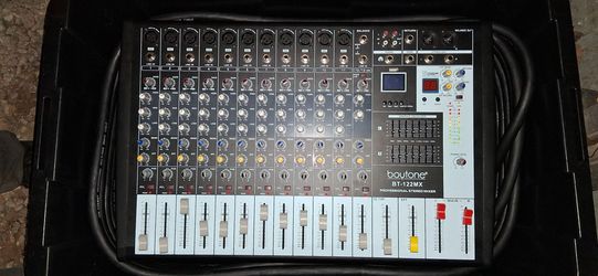Boytone BT-122MX Professional Stereo Mixer