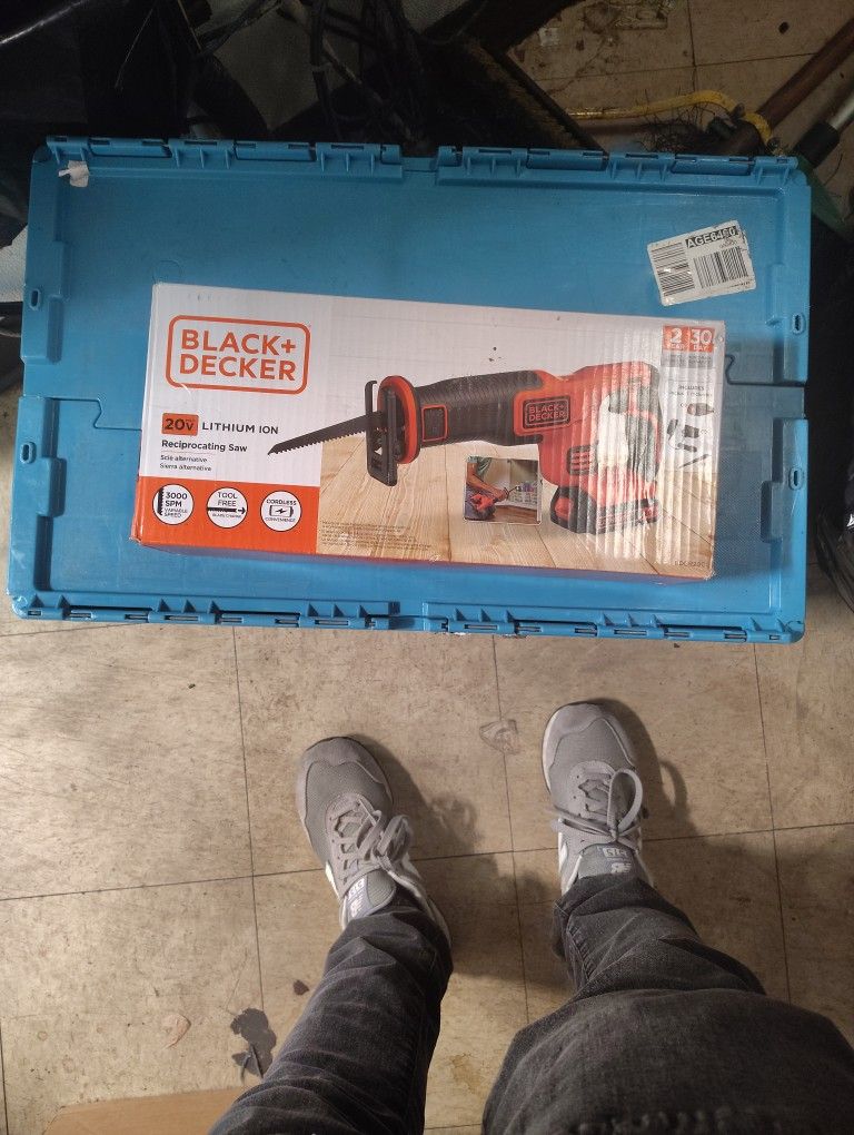 Black And Decker Reciprocating Saw Brand New