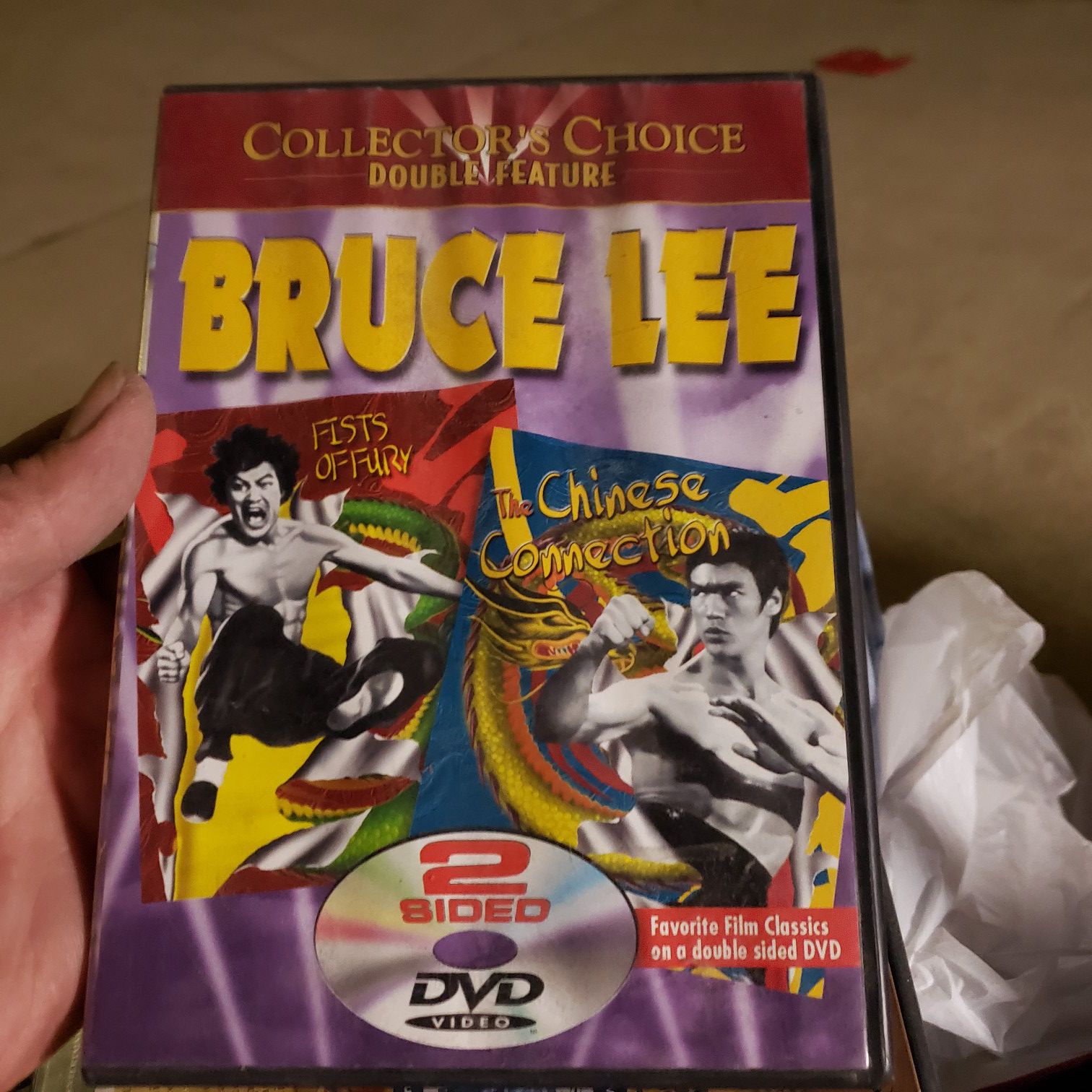 Bruce lee dvd $5