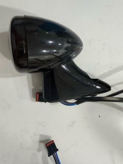 OEM Harley Road Glide Front Turn Signals – Black/Smoked Pair