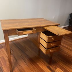 Antique Wooden Desk 