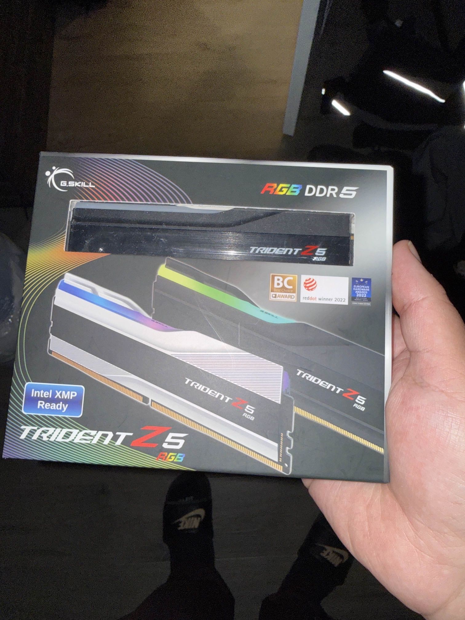 G.Skill Trident Z5 RGB DDR5 64GB (2×32GB) 6400MHz – Brand New, Black
