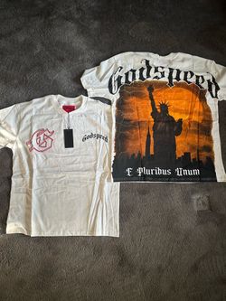 White New York Liberty Godspeed Tee