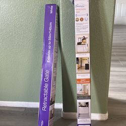 Retractable Mesh Baby Gate or Dog Gate