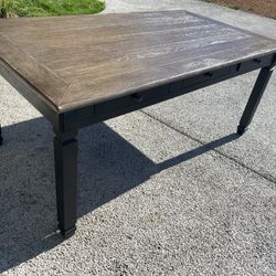 Dining Table With  Drawers
