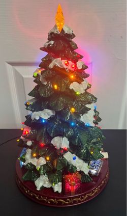 Musical Light Up Christmas Tree Plastic Mold just $15