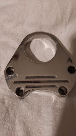 Harley Handlebar Clamp for mini tach or speedo