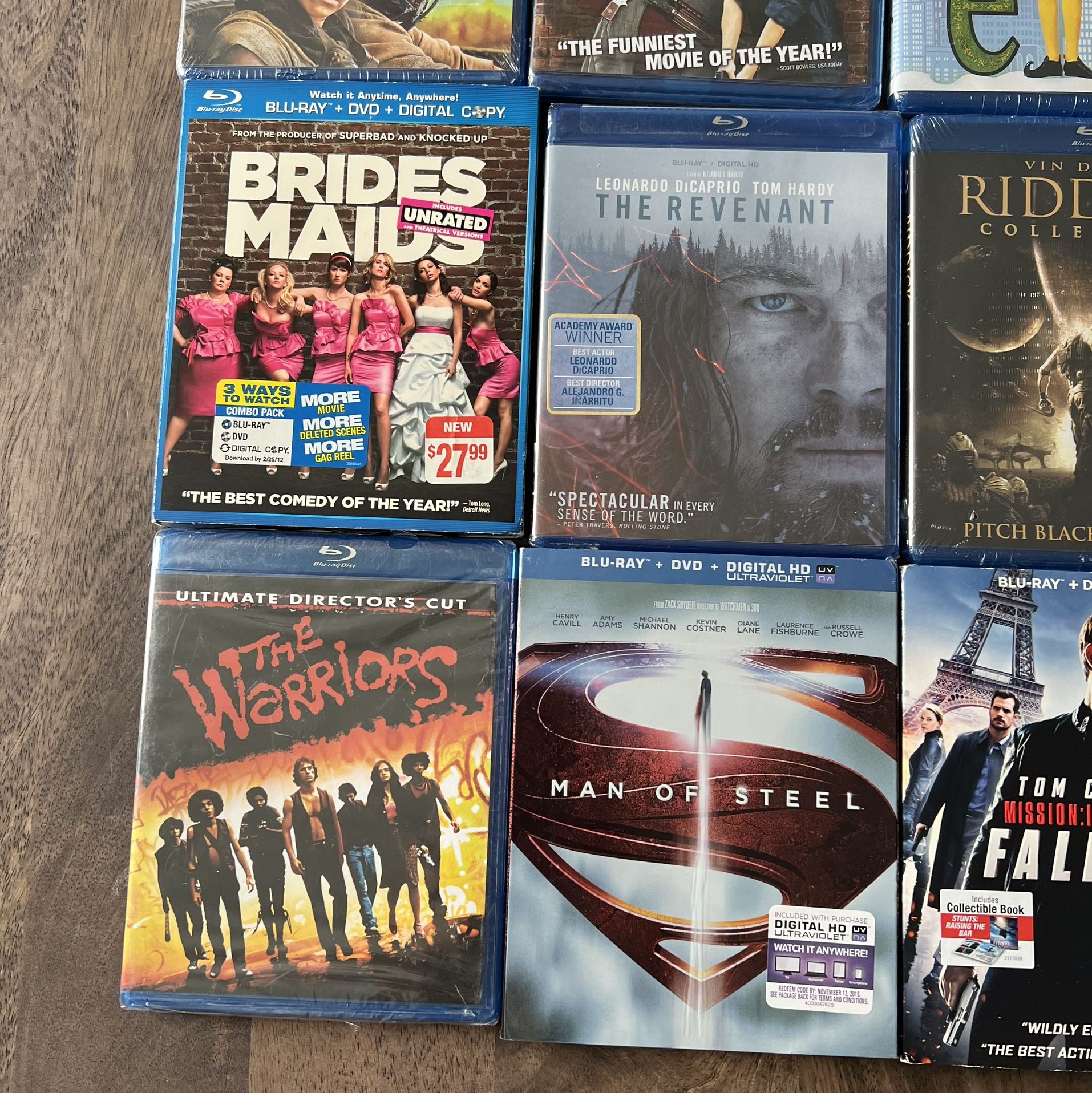 Big lot of 21 Action, Comedy, Drama Blu-ray, DVD & some have