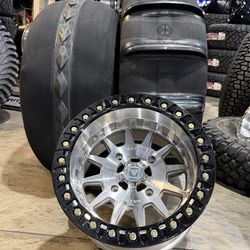 Wheels with sand raft tires in stock. For S S UTV (We Finance)