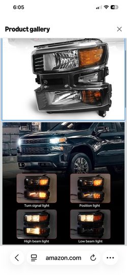 2019-2022 OEM Silverado Headlights