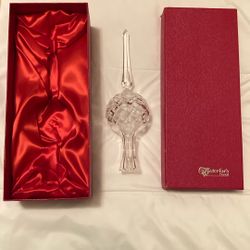 Waterford Crystal Tree Top Christmas Ornament 