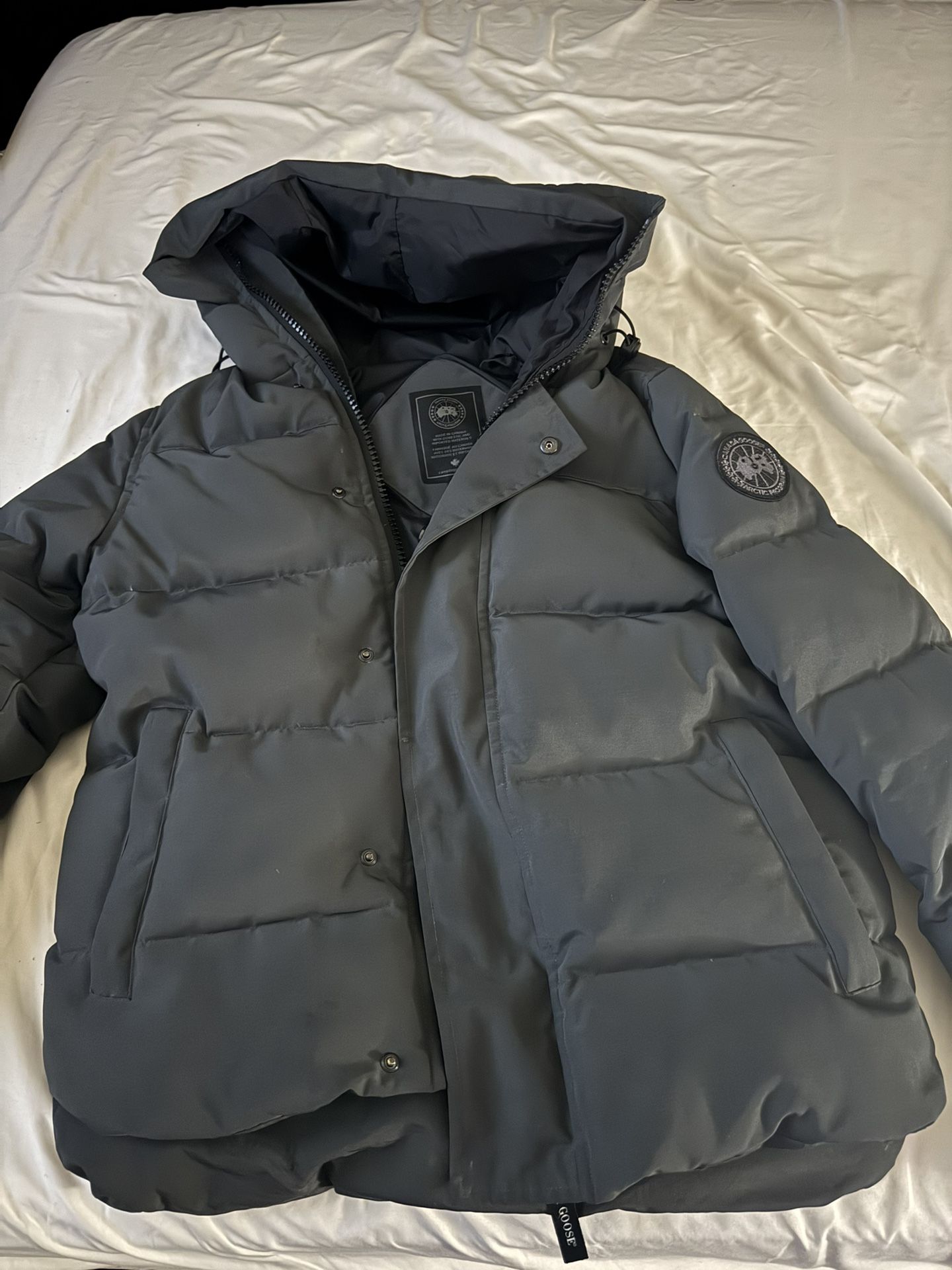 Grey Canada Goose Coat