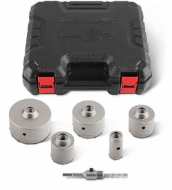 Concrete Hole Saw Kit with Carrying Case