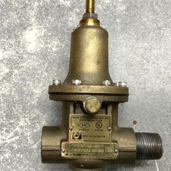 Thermal Expansion Pressure Relief Valve Model 55L 60 31HM Cal-Val System Pipe Support Installation Temperature HVAC Fluid Management 