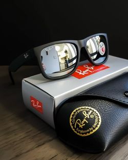 New RayBans - Box, Pouch Cloth All Included